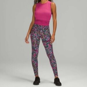 Lululemon Base Pace High-Rise Tight Brushed Floral Electric Multi Size 6